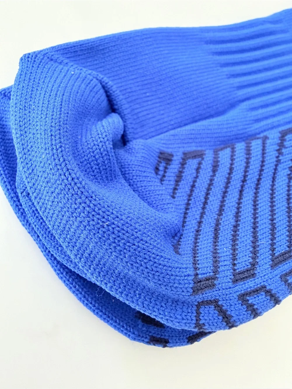 VLACK Athletic Compression Knee High Socks Soccer hockey Blue size M New